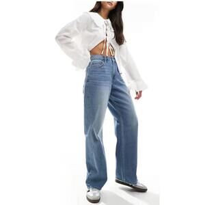 Hollister Ultra High Rise Baggy Jeans - Waist 28